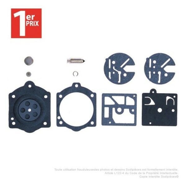 Kit membranes carburateur Stihl 015, HS151, Walbro HDC