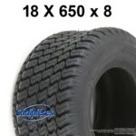 Pneu 18x6.50-8 profil gazon