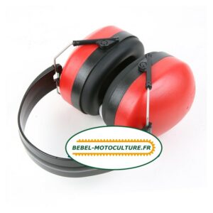 Casque anti-bruits, 25 dB rouge