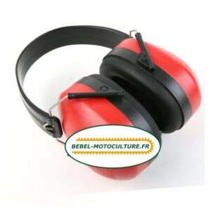 Casque anti-bruits, 25 dB rouge