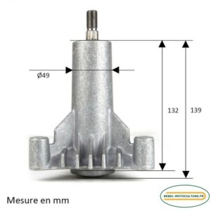 Palier de lame étoile 6 pointes pour Husqvarna CTH150, CTH151, CTH155