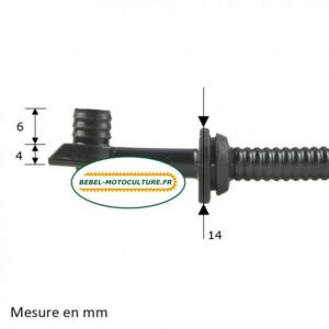 Durite d’huile pour Stihl 017, 018, MS170, MS180, 1130 647 9400