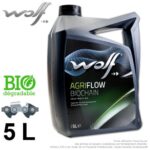 Huile de chaîne tronçonneuse WOLF AGRIFLOW BIO 68 - 5 litres