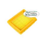 Filtre à air pour débroussailleuse Stihl FS300, FS350, FS400, FS450, FS480, 4134-141-0300