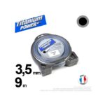 Fil nylon rond Titanium Power 3,5mm x 9m pour débroussailleuse