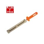 Porte lime d'affûtage 5,5mm pour chaînes de tronçonneuse 3/8 et 404