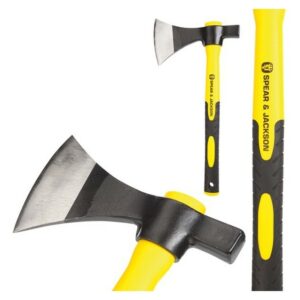 Hachette à tête 700 g, Spear & Jackson – lame + marteau, manche trimatière