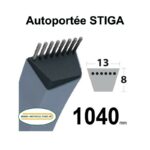 Courroie pour tracteur tondeuse Stiga 1134907101, 1134-9071-01