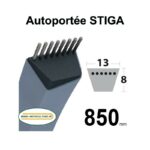 Courroie pour tracteur tondeuse Stiga 1134905801, 9585009101