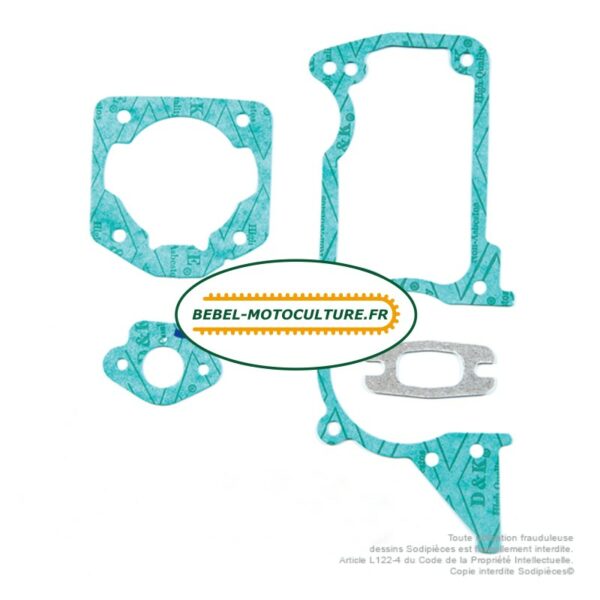 Kit joints tronçonneuse Husqvarna 55