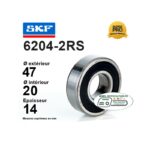 Roulement SKF palier tracteur tondeuse Honda HF, CG19216032H0, 80134Y09003