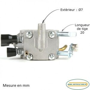 Carburateur pour Stihl FS400, FS450, FS480, SP400, SP450, SP451, SP481, 41281200603, C1QS94