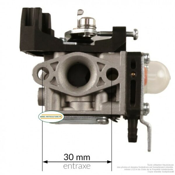 Carburateur pour Echo SRM-2620, PE-2620, HCA-2620, PAS-2620, PPF-2620, SHC-2620, A021004600, A021004601