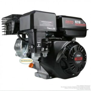 Moteur motobineuse Rato R210 – 212cc – 6CV – Arbre horizontal 19,05 mm
