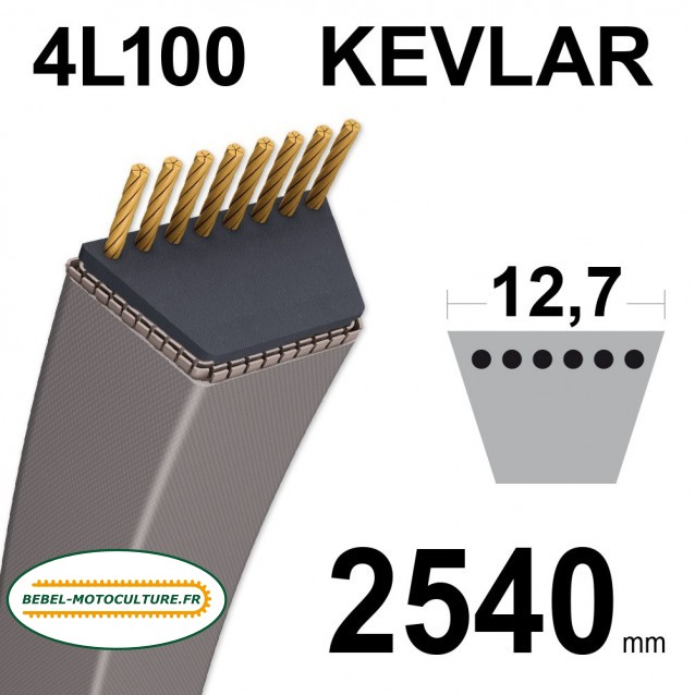 Courroie Kevlar traction Oleo-Mac OM101C (M), OM102C (M), G135062011E0