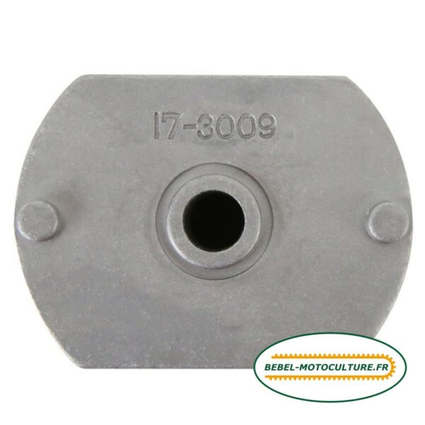 Support de lame pour Castelgarden, 122465608, Alésage 25mm