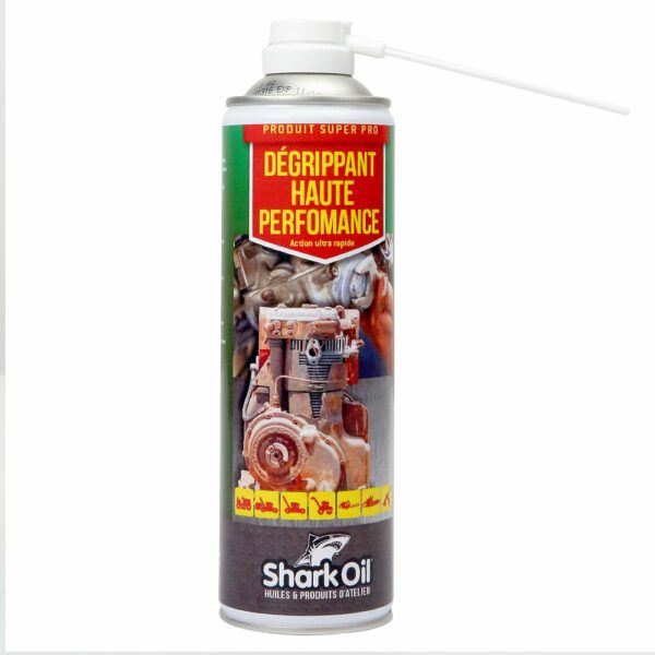 Dégrippant, lubrifiant Shark’oil 400ml