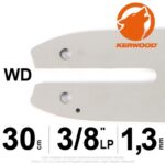 Guide chaine 30cm, 3/8LP, 1,3mm pour tronçonneuse Stihl