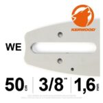 Guide tronçonneuse STIHL 50cm, 3/8, 1,6mm, Kerwood