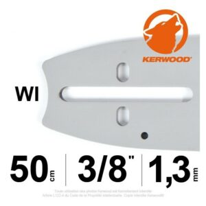 Guide tronçonneuse ZENOAH 50cm, 3/8, 1,3mm, Kerwood 20A2KLWI