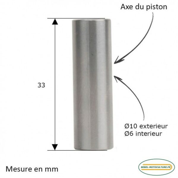 Kit cylindre piston débroussailleuse Mitsubishi TL43