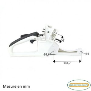 Poignée et réservoir d’essence pour Stihl 024, 026, MS240, MS260, 11213500829