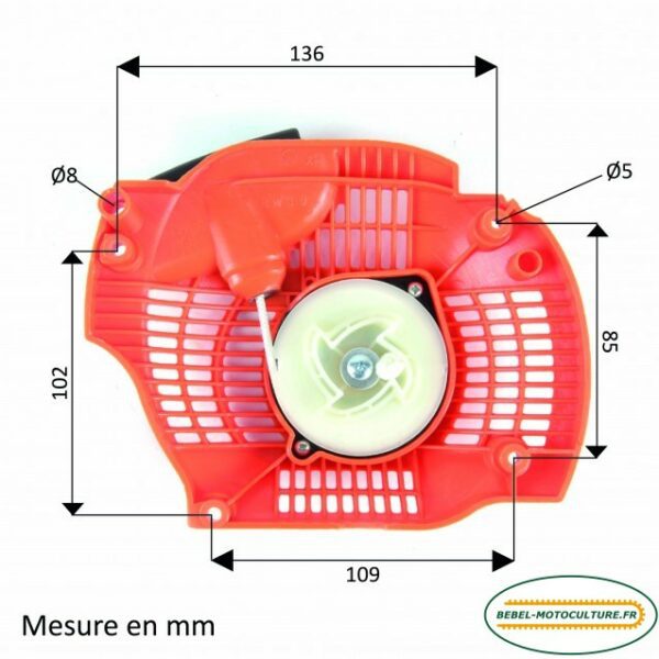 Lanceur tronçonneuse Husqvarna 445, 450, 544071604