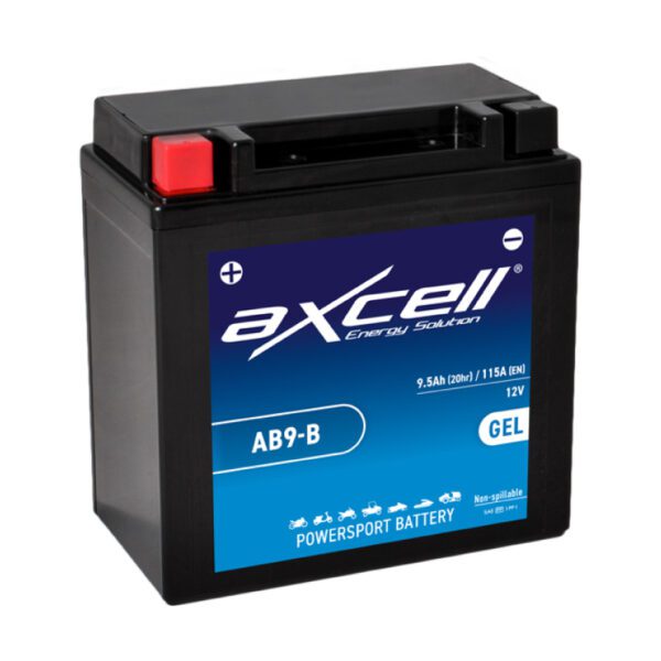 Batterie Gel AB9-B / 12N9-4B1 Axcell