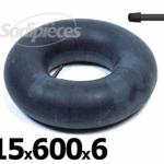 Chambre à air 15x6.00-6 valve droite