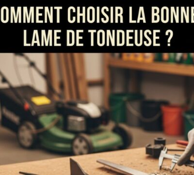 Comment choisir la bonne lame de tondeuse ?