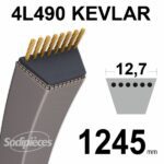 Courroie 4L490 Kevlar Trapézoïdale Lisse