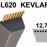 Courroie 4L620 Kevlar Trapézoïdale Lisse