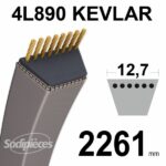 Courroie 4L890 Kevlar Trapézoïdale Lisse