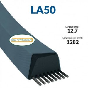 Courroie LA50 Trapézoïdale Lisse