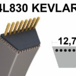 Courroie 4L830 Kevlar Trapézoïdale Lisse