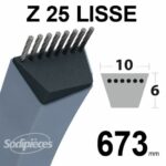 Courroie pour tondeuse à gazon HONDA HRG413, CG35063710H0