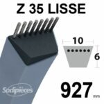 Courroie tondeuse HONDA HR21, HRD536 CK1/C2, 23431VFOE51