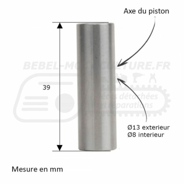 Kit cylindre piston Ø60mm type Husqvarna 506294271, 506294272