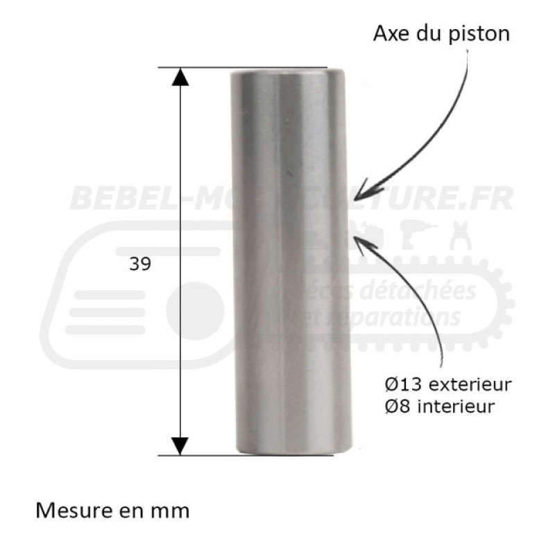 Kit cylindre piston Ø60mm type Husqvarna 506294271, 506294272