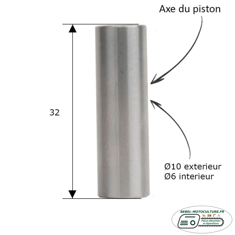 Cylindre piston pour tronçonneuse Stihl 028 AV, 028 AV Super