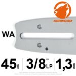 Guide chaine tronçonneuse HUSQVARNA 45cm, 3/8LP, 1,3mm