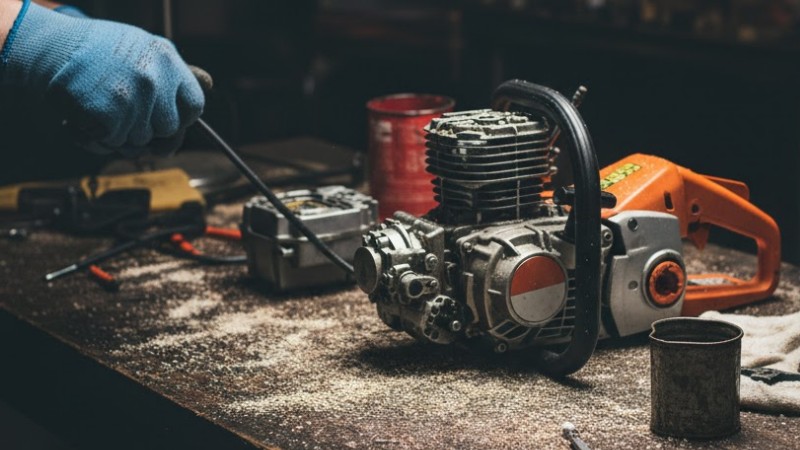 Pourquoi ma tronçonneuse ne démarre plus ? Les causes les plus fréquentes