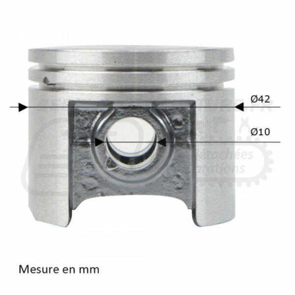Kit cylindre piston pour Stihl FR450, FS450, 4128-020-1211