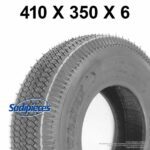 Pneu 4.10/3.50-6 profil espace vert