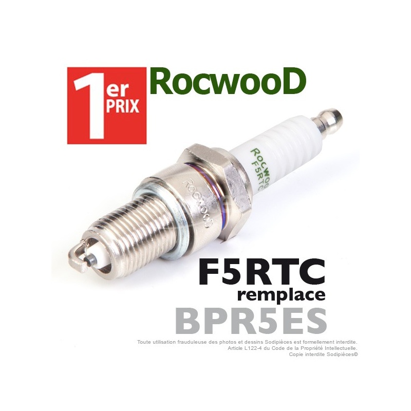 Bougie d’allumage Rocwood F5RTC (RN11YC, BPR5ES)